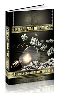 eBook Listenaufbau Geheimnisse eBook Listenaufbau Geheimnisse