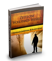 eBook Zeitlose Wohlstands Weisheit eBook Zeitlose Wohlstands Weisheit